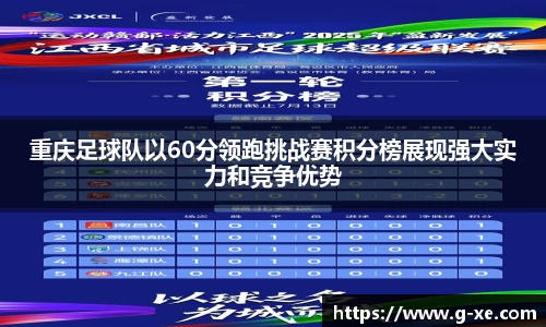 重庆足球队以60分领跑挑战赛积分榜展现强大实力和竞争优势