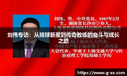 刘伟专访：从排球新星到传奇教练的奋斗与成长之路